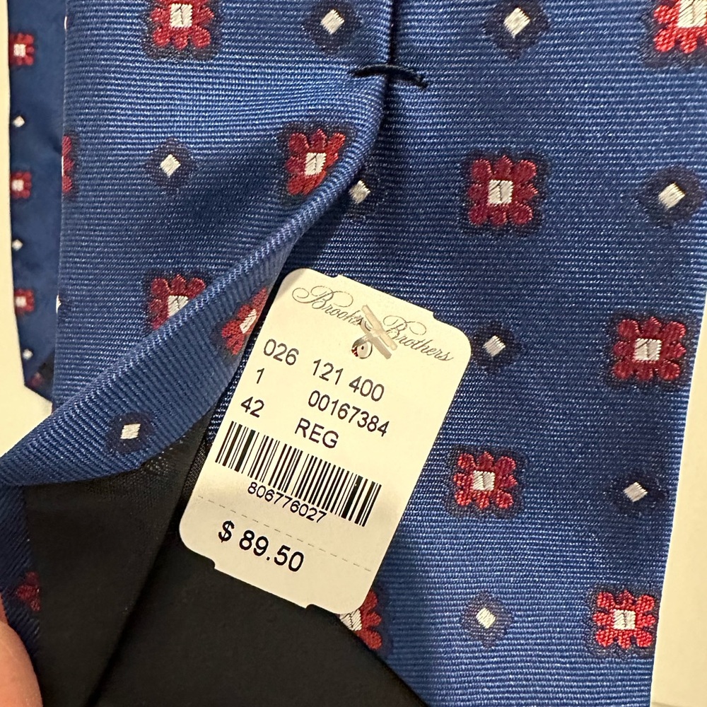 NWT! BROOKS BROTHERS SILK TIE $23 OBO